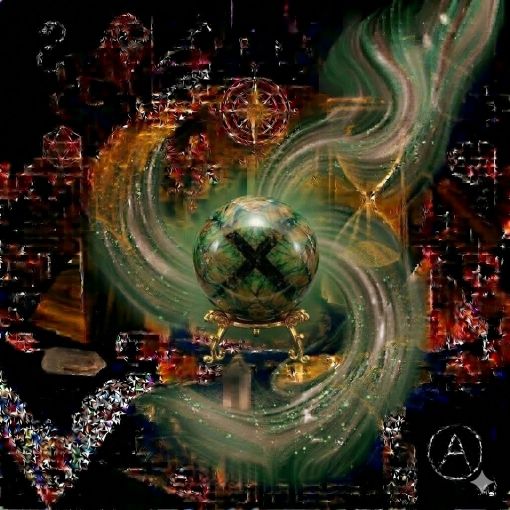  Kadim, oyma desenli koyu ahşap bir masanın üzerinde, altın işlemeli derin lacivert kadife bir örtünün tam ortasında duran, Staurolit (Staurolite / Peri Haçı) kristalinden yapılmış, karakteristik zengin toprak kahvesi, orman yeşili ve boz tonlarında opak bir 'Şans Küresi'. Kürenin yüzeyinde, taşın doğal ikizleşme yapısından kaynaklanan ve tam merkezde birleşen belirgin, koyu renkli bir artı (+) veya haç deseni yer alıyor. Kürenin geometrik gövdesinden yükselen, mistik bir tütsü dumanı gibi zarifçe kıvrılan dumanlı kahve, antik bakır ve gümüşi siyah mistik enerji hüzmeleri, hemen arkasındaki antik cam kumsaatiyle bütünleşiyor. Kumsaatinin içinden akan altın yaldızlı kumlar, bu topraklanmayı ve iyi şansı temsil eden asil akışla sarmalanmış. Masanın solunda şeffaf kristal kuvars piramitleri, sağında ise ham mineral parçaları dağınık bir mistik kompozisyon oluşturuyor. Sol üst köşede parıldayan altın bir Aslan burcu sembolü ve arka planda altın yıldız haritaları kozmik bir atmosfer yaratıyor. Sağ alt köşede, zarif bir altın stant üzerinde duran bu özel Staurolit küresinin önünde dairesel, minimalist, zarif bir dijital AI sanat imza sembolü (A) yer alıyor. Görsel, profesyonel sinematik ışıklandırma ve derin bokeh efekti ile mistik, koruyucu ve sofistike bir 'yaşayan tablo' atmosferine sahip, 1024x1024 kare formatında bir dijital sanat çalışmasıdır. Bu görsel, 'Mistik Zaman Masası: Staurolit Şansı'nın imza eseridir.